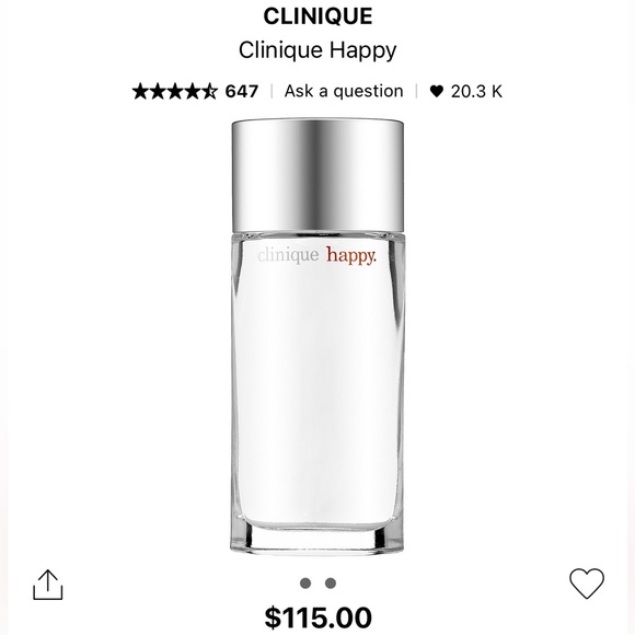 CLINIQUE HAPPY PERFUME - Picture 3 of 7